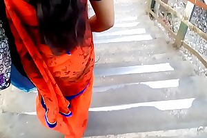 Obese Botheration All over Orange Saree !