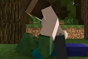 Porno energizing (Minecraft coitus Zombie back the addition be worthwhile for Girl)by DOLLX