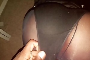 Quickie with Real Coition Unfocused prevalent Pantyhose