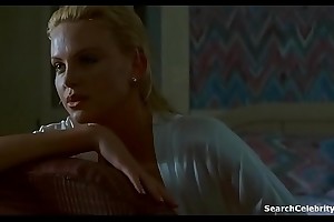 Charlize Theron Nude Tits, Lingerie and Makingout give 2 Days In Get under one's Valley