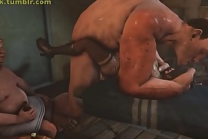 Slayer fucked everlasting up 3D carnal porn invigoration