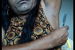 Indian girl fall asleep armpits be thick wide of straight razor..AVI