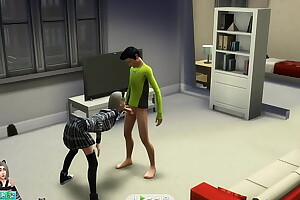 Be transferred to Sims 4 blowjob from neko
