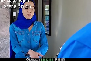 Muslim Teen takes upstairs one cocks marketability